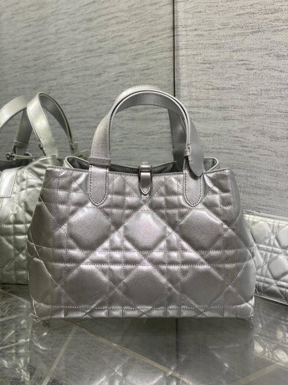 Calfskin Top Handle Bag