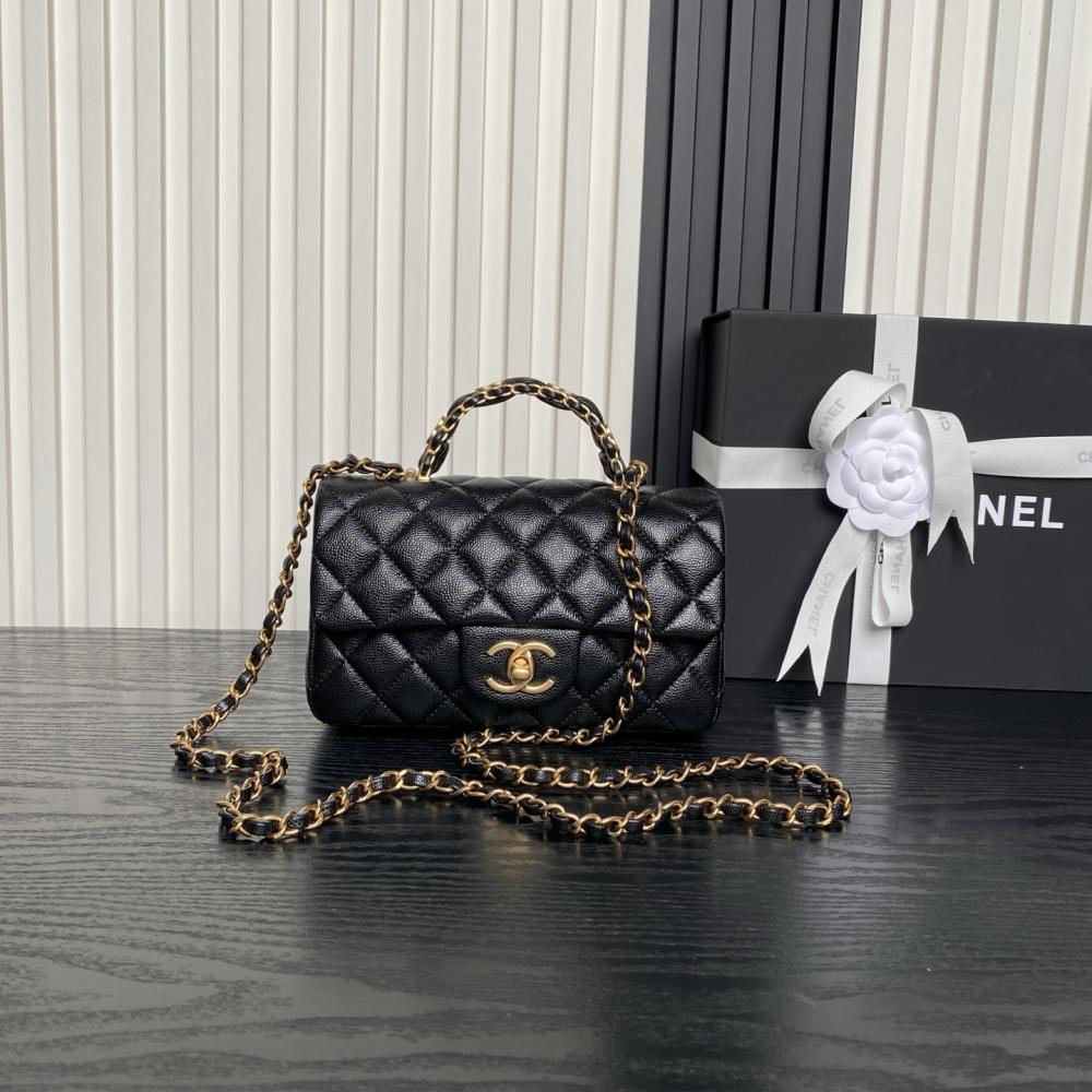 Leather Top Handle Bag