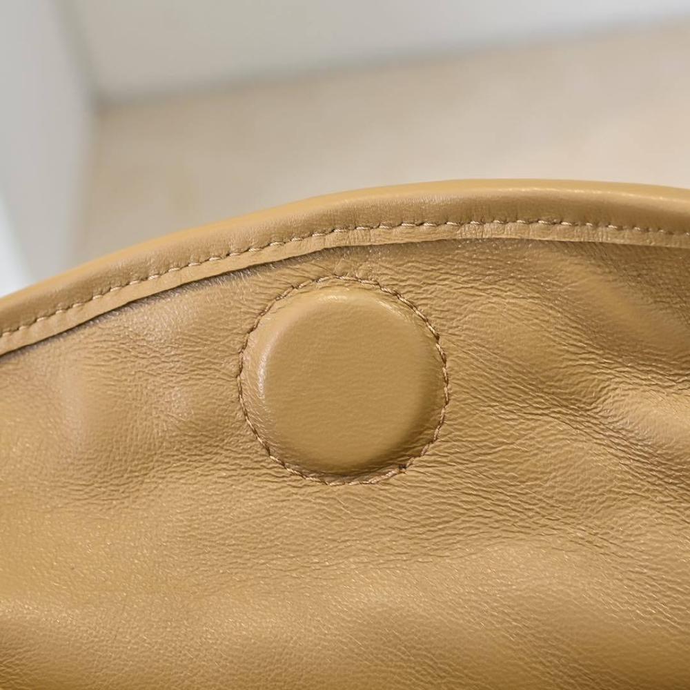 Woven Leather Top Handle Bag