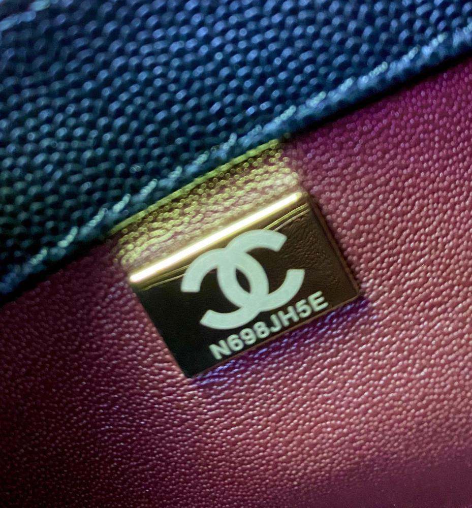 Classic Leather Top Handle Bag