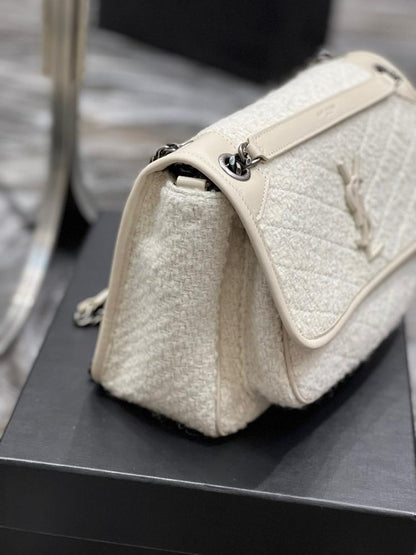 Elegant Leather Top Handle Bag – Limited Edition