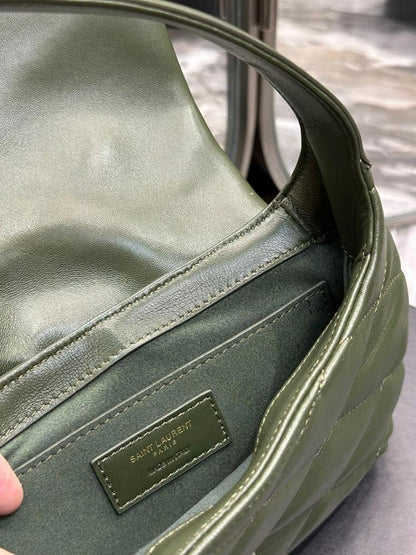 Classic Modern Quilted Leather Shoulder Bag