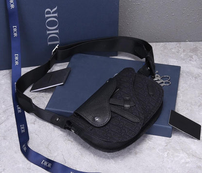 Luxury Refined Leather Crossbody Bag