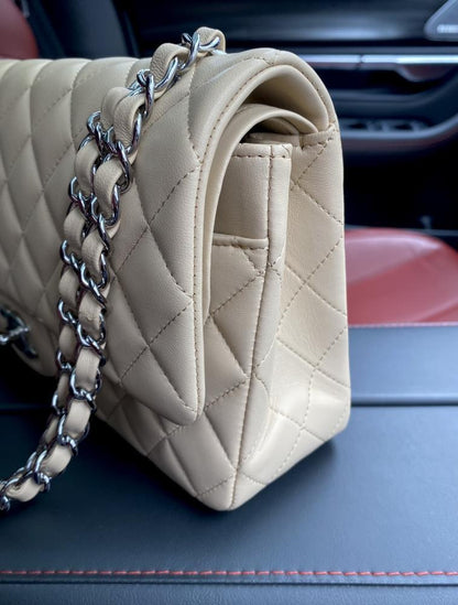 Alma Gold Leather Shoulder Bag