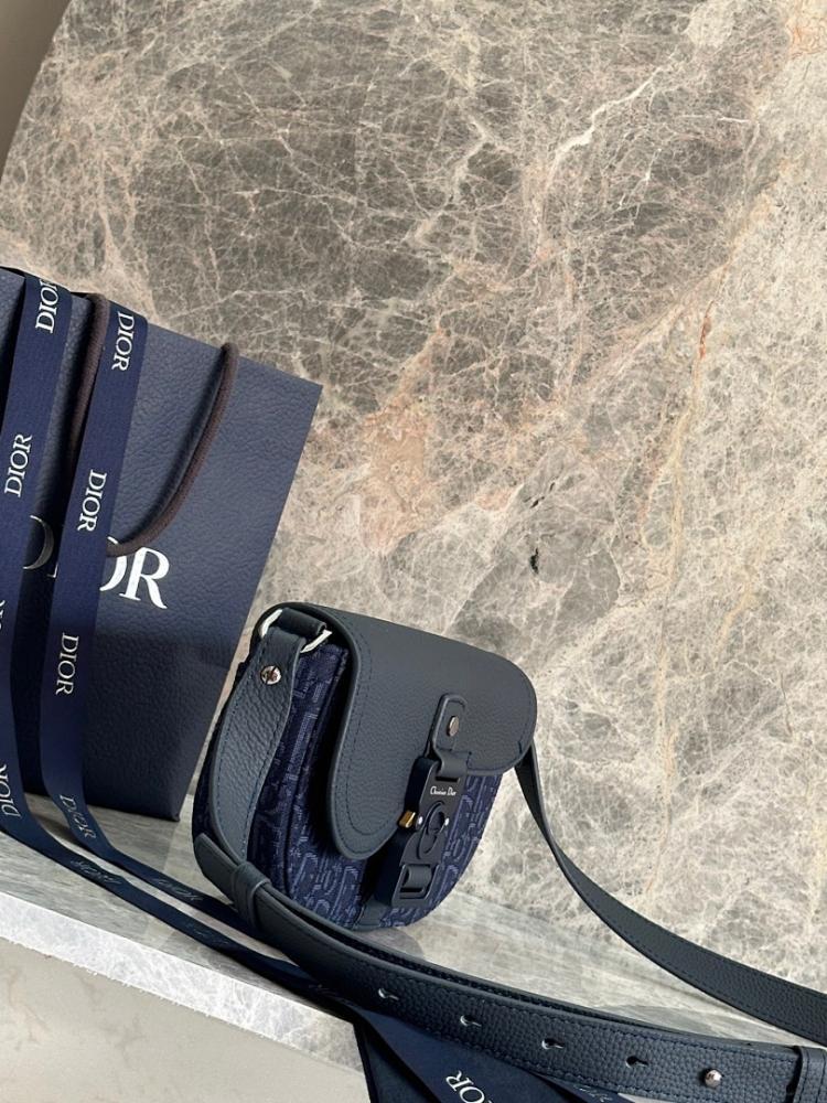 Stylish Premium Grey Calfskin Shoulder Bag