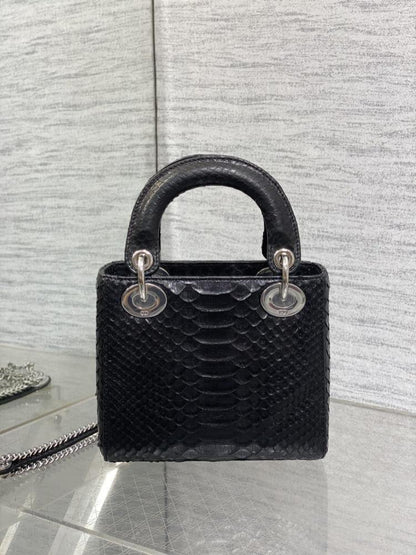 Luxury Leather Top Handle Bag