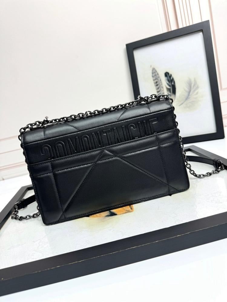 Luxury Stylish Blue Leather Shoulder Bag