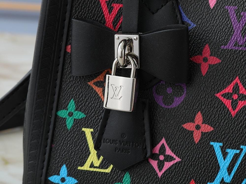 Modern Italian-Inspired Monogram Leather Shoulder Bag