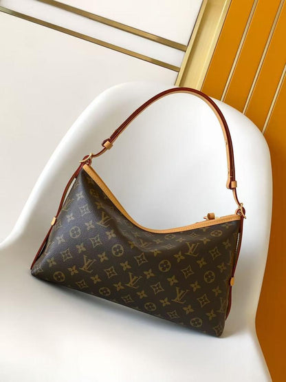 Leather Top Handle Bag