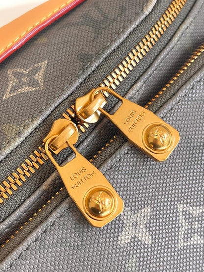 Modern Luxury Monogram Shoulder Bag – Limited Edition
