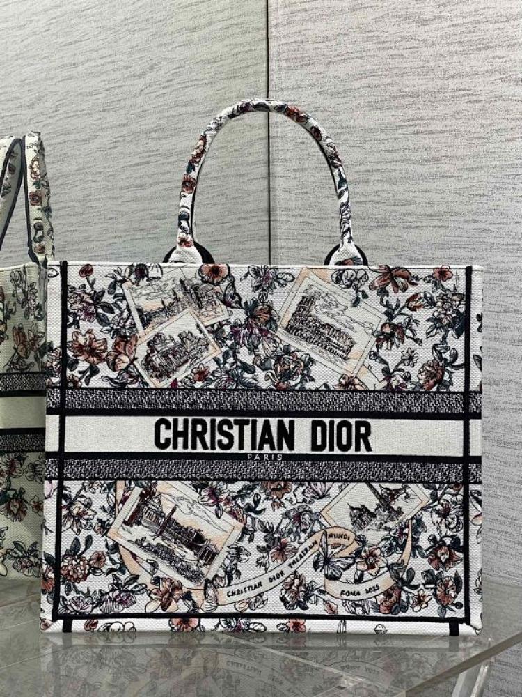 Embroidered Tote Bag