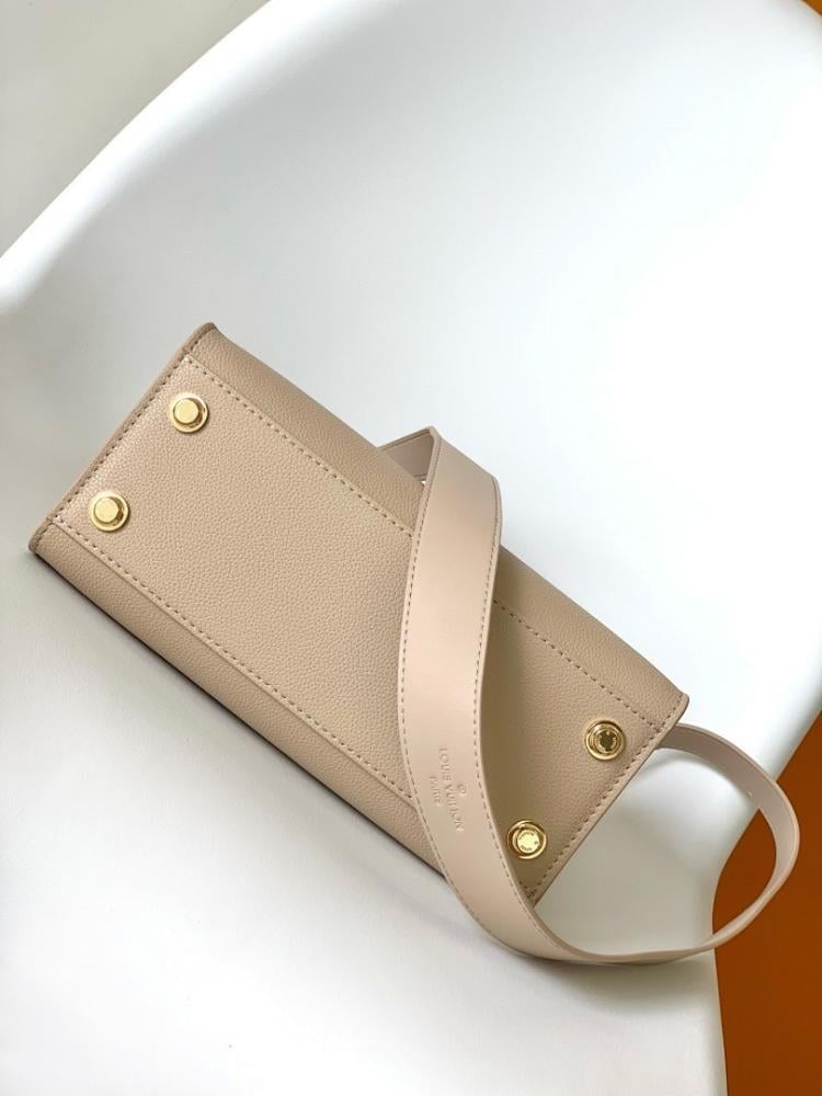 Stylish Premium Monogram Calfskin Shoulder Bag