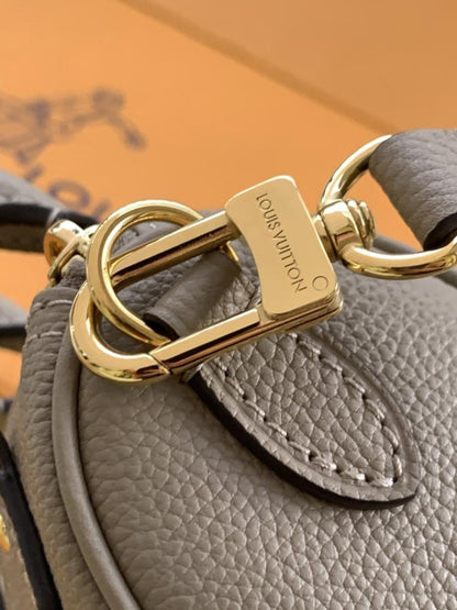 Leather Top Handle Bag