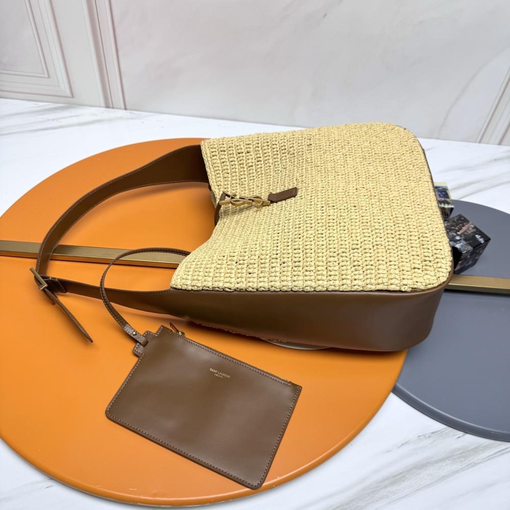 Classic Straw Shoulder Bag