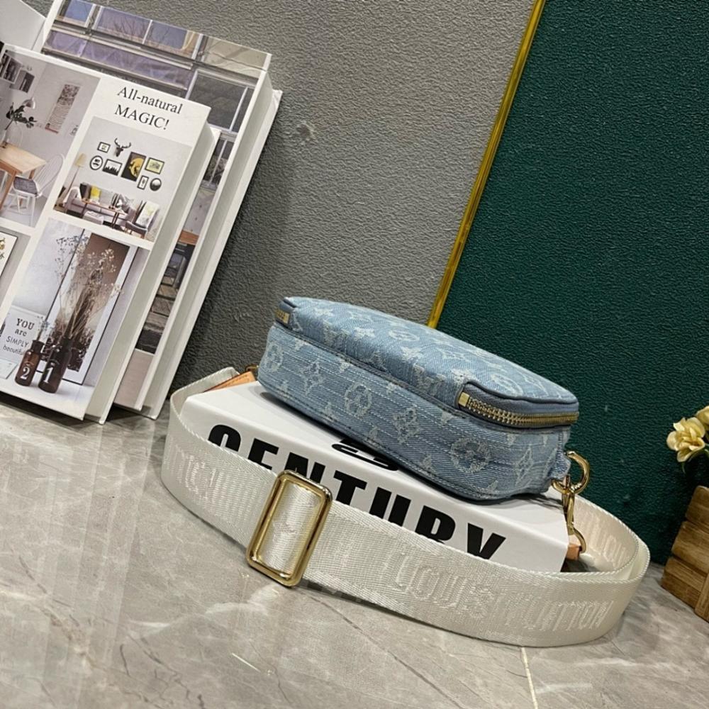 Elegant Stylish Blue Denim Shoulder Bag