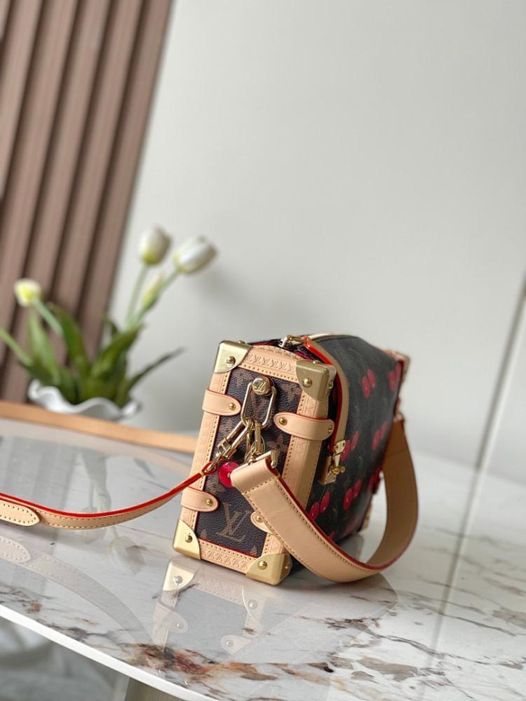 Italian-Inspired Elegant Studded Calfskin Travel Bag