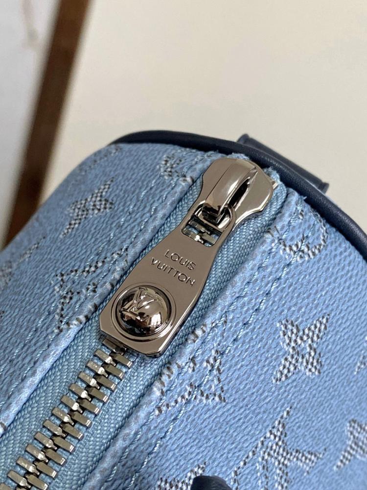 Italian-Inspired Elegant Monogram Leather Shoulder Bag