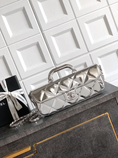 Leather Top Handle Bag