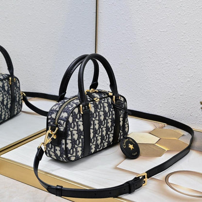 Modern Luxury Printed Top Handle Bag