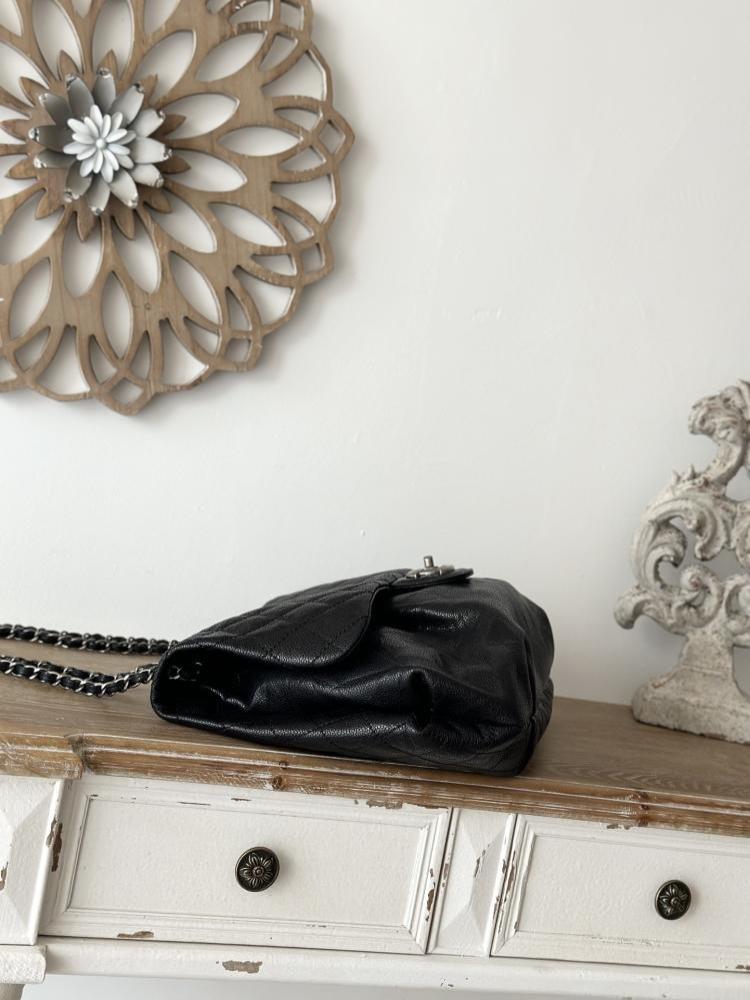 Leather Top Handle Bag
