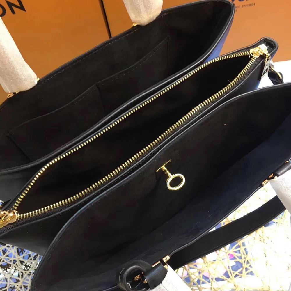 Stylish Premium Monogram Calfskin Top Handle Bag