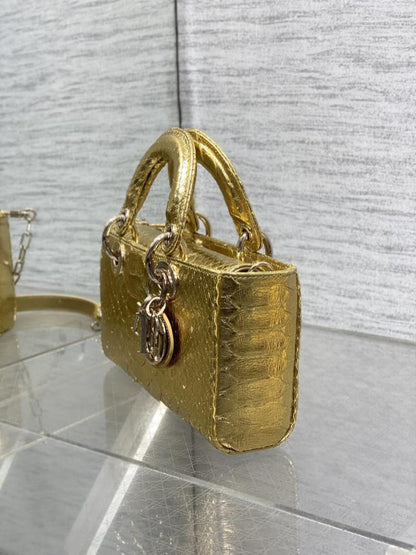 Classic Leather Top Handle Bag