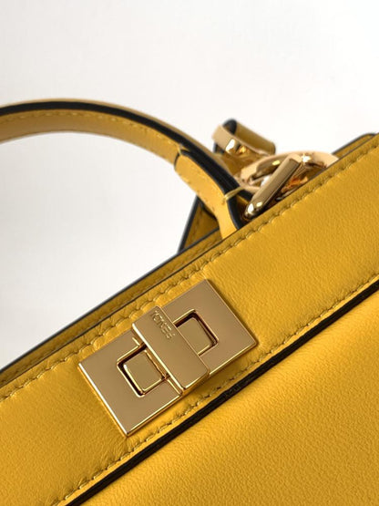 Classic Leather Top Handle Bag