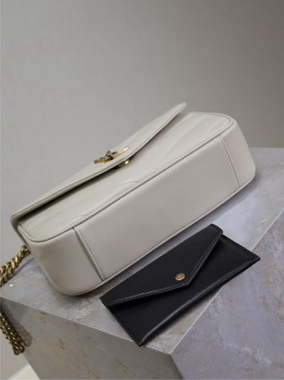 Loulou Leather Shoulder Bag