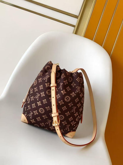 Woven Top Handle Bag