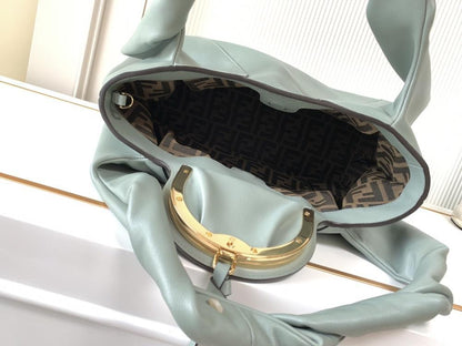 Leather Top Handle Bag