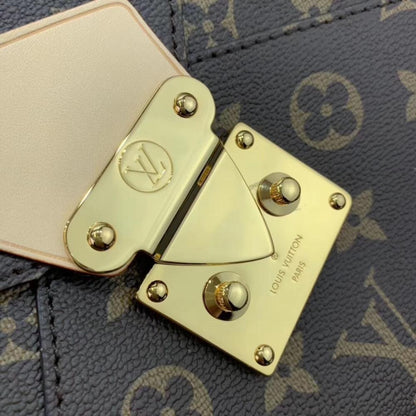 Luxury Leather Top Handle Bag