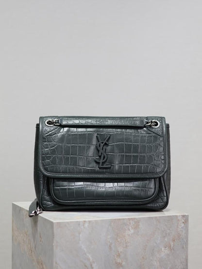 Alma Leather Top Handle Bag