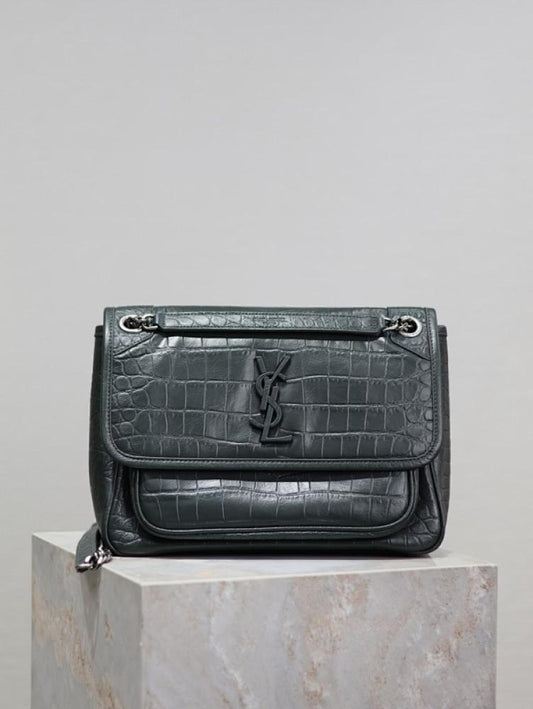 Alma Leather Top Handle Bag
