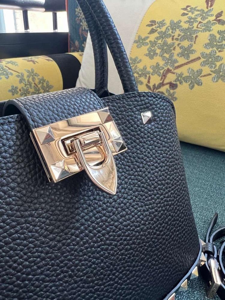 Italian-Inspired Luxury Calfskin Shoulder Bag
