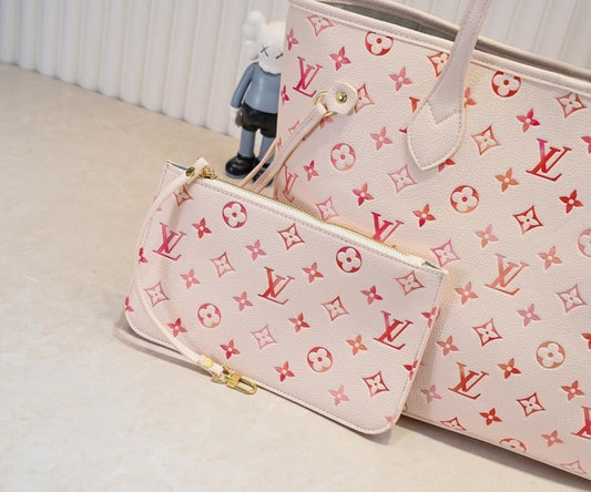 Stylish Premium Pink Leather Shoulder Bag