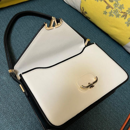 VLogo Signature Calfskin Shoulder Bag