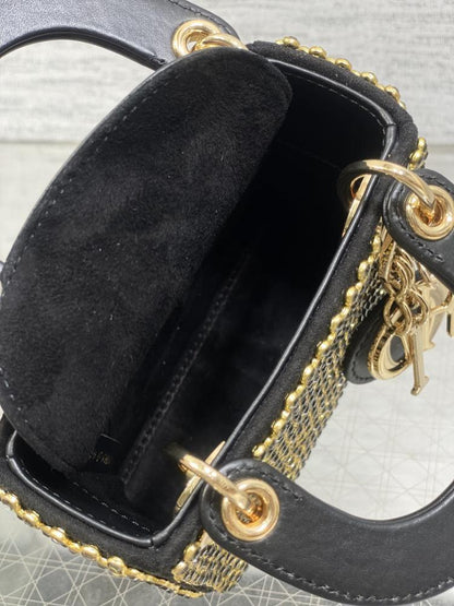 Luxury Leather Top Handle Bag