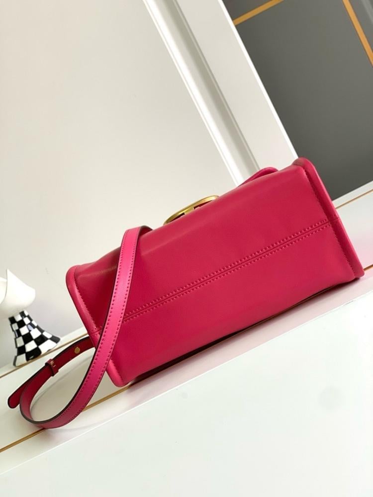Luxury Refined Leather Shoulder Bag