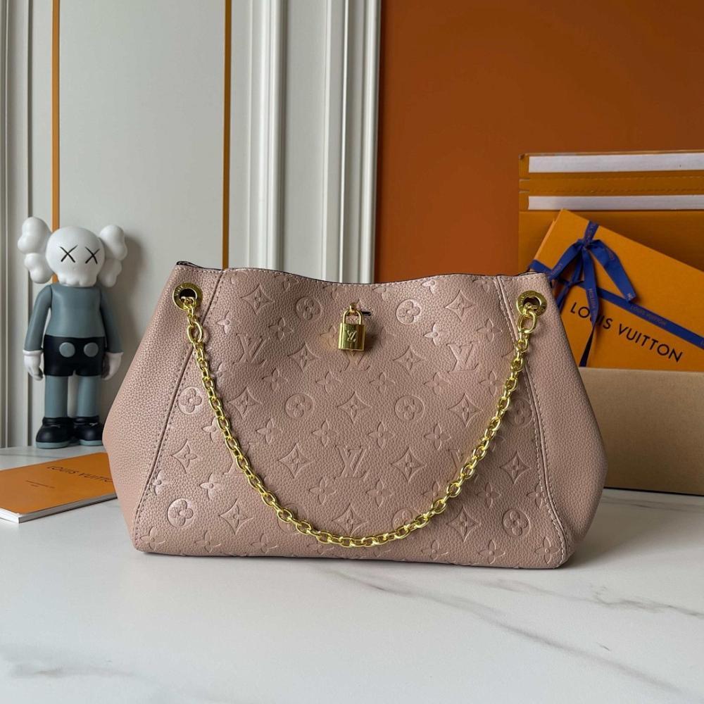 Modern Stylish Monogram Leather Shoulder Bag