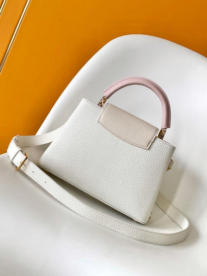 Calfskin Top Handle Bag