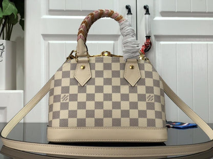 Leather Top Handle Bag