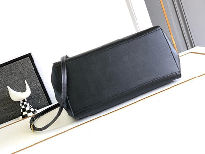 Italian-Inspired Stylish Gold Shoulder Bag