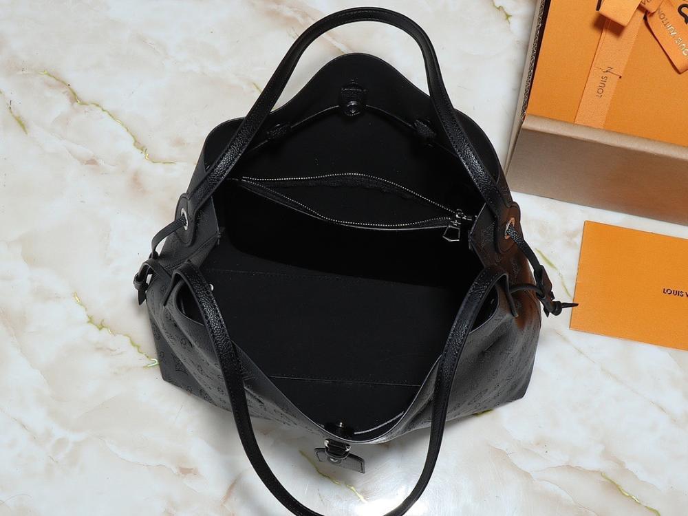 Modern Refined Silver Leather Top Handle Bag