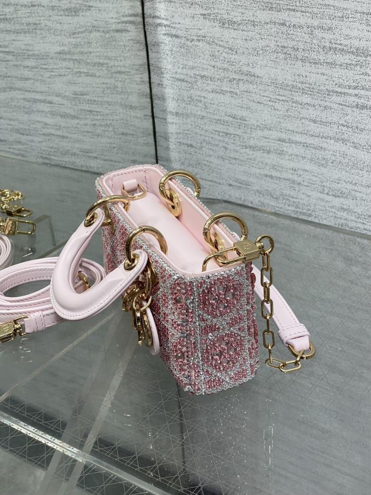 Embroidered Top Handle Bag