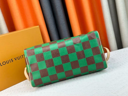 Stylish Refined Printed Leather Top Handle Bag