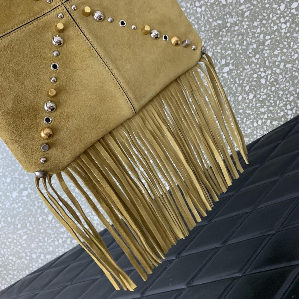 Studded Leather Crossbody Bag
