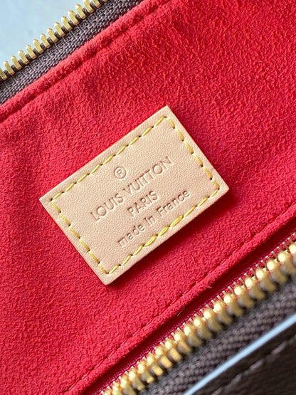 Modern Luxury Monogram Calfskin Crossbody Bag