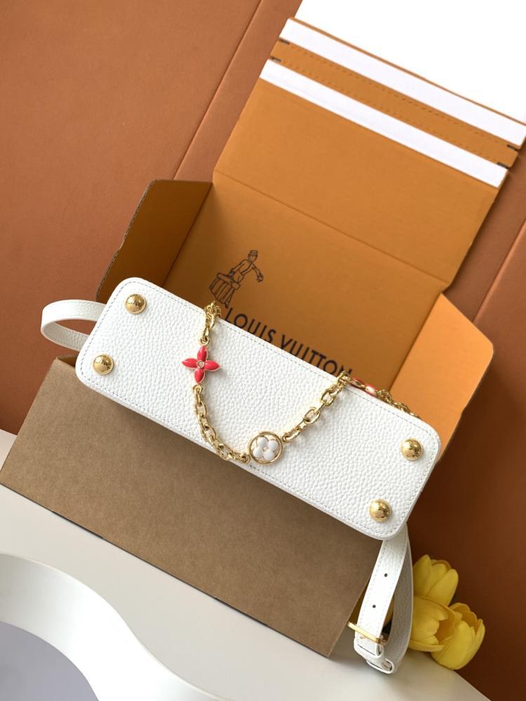 Gold Top Handle Bag