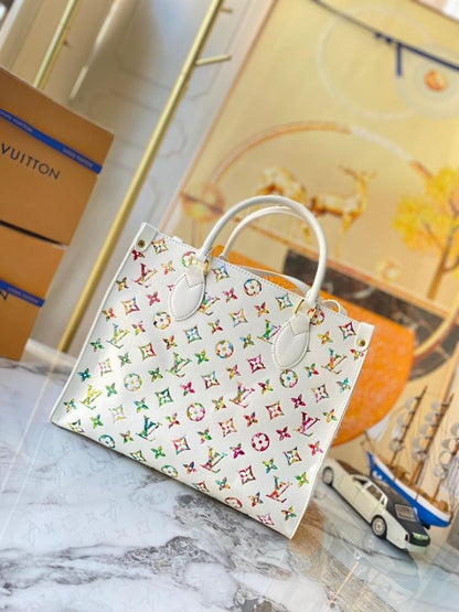 Classic Elegant Printed Leather Bag