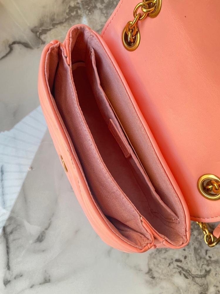 Modern Stylish Quilted Leather Shoulder Bag